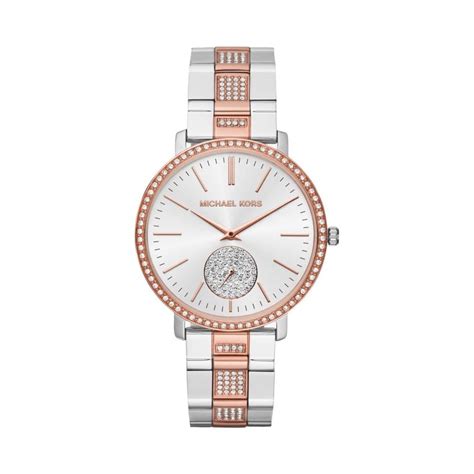 michael kors jaryn pavé silver-tone watch coupons codes|Michael Kors Two Tone Jaryn Pave Women's Watch MK3660.